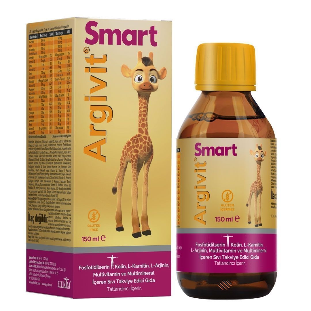 Argivit Smart Multivitamin & Mineral Liquid Supplement, 150ml product image 2