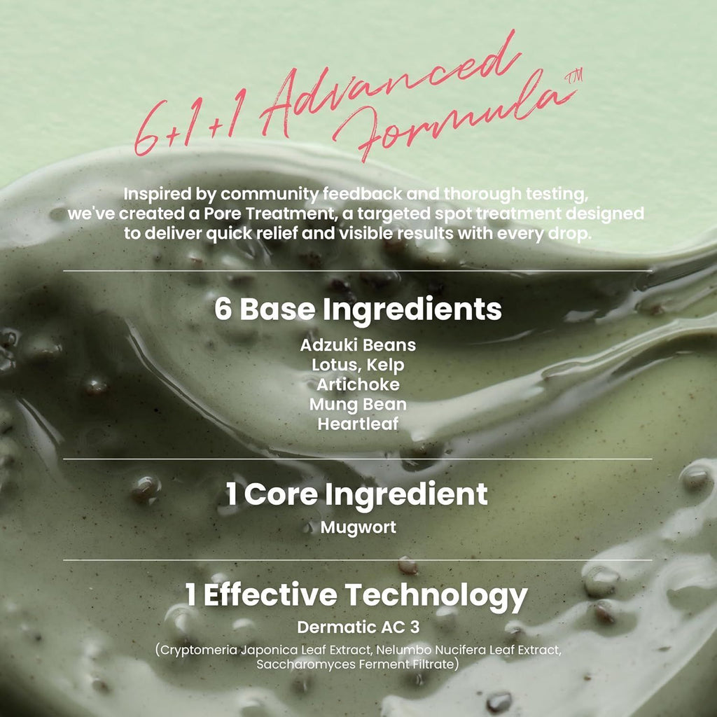 Axis-Y Mugwort Pore Clarifying Wash-Off Face Mask with Bean & Seaweed Extracts, 100ml product image 10
