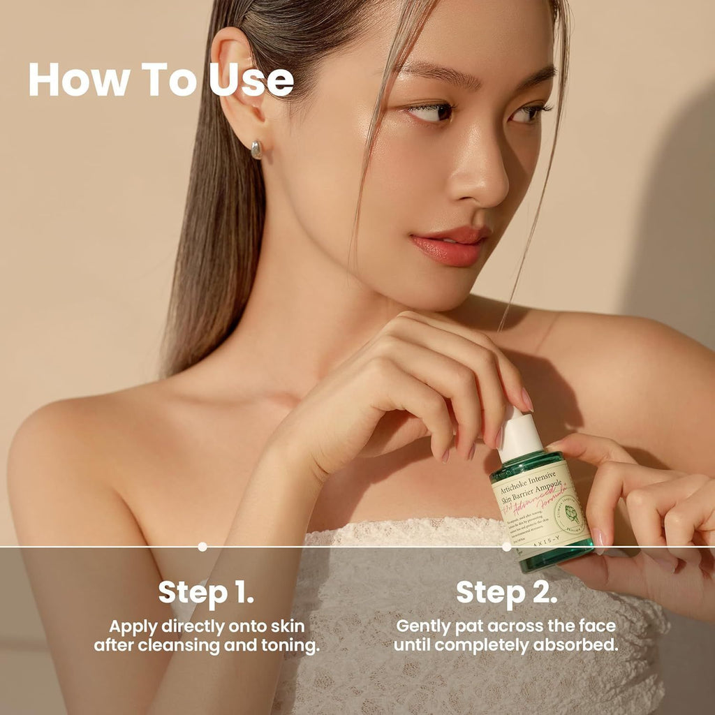 Axis-Y Artichoke Hydrating, Moisturizing & Protecting Intensive Skin Barrier Face Ampoule - vegan, 30ml product image 10