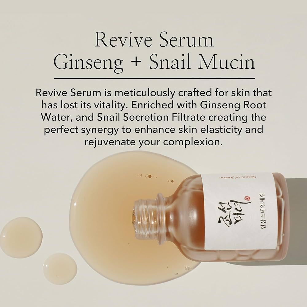 Beauty of Joseon Reviving Facial Serum with Ginseng Extract & Snail Mucin, 30ml product image 4