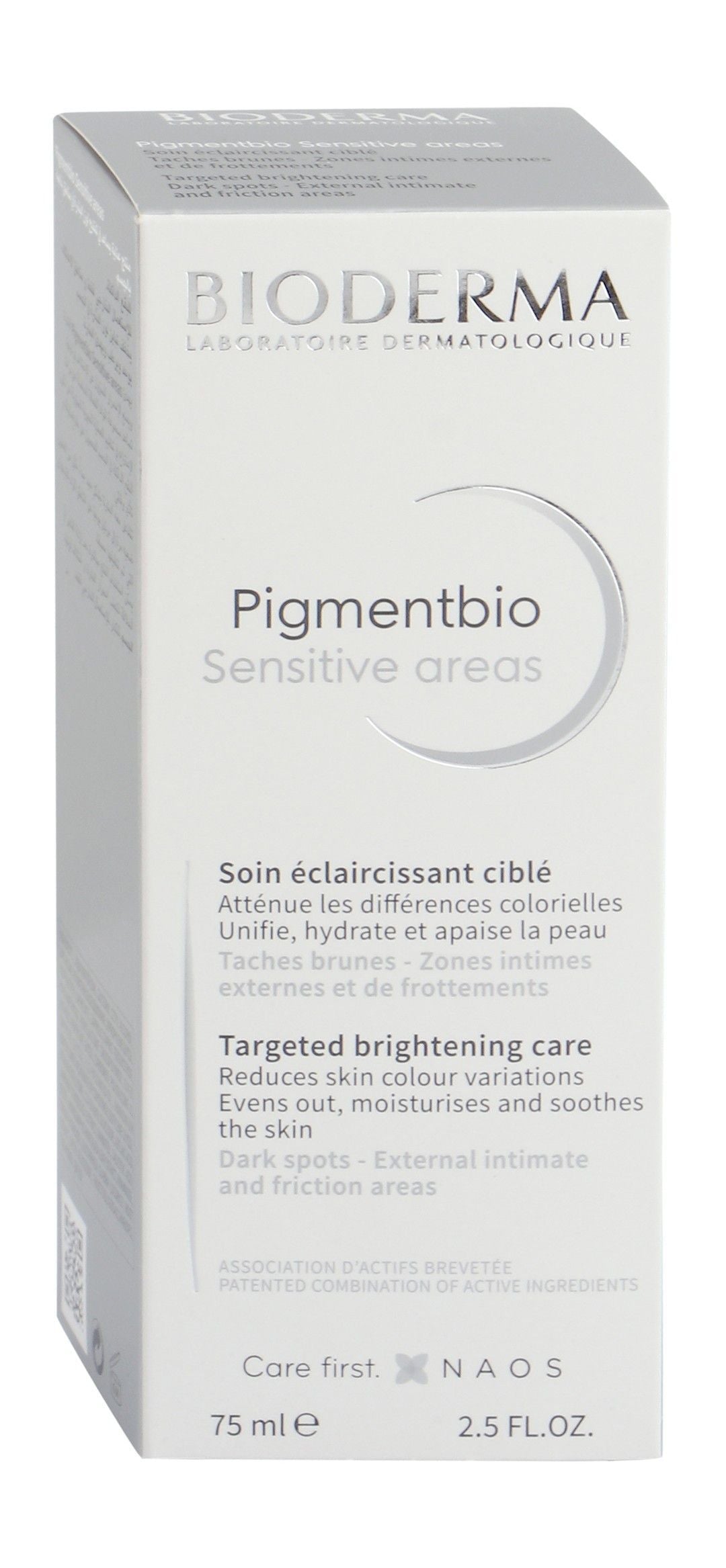 Bioderma Pigmentbio Non-Greasy Brightening Skin Treatment for Sensitive Areas, 75ml product image