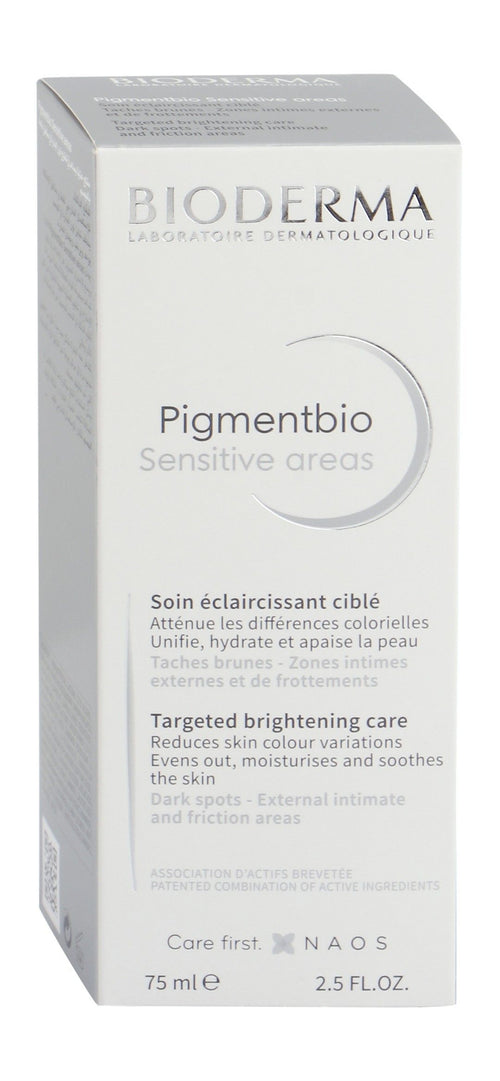 Bioderma Pigmentbio Non-Greasy Brightening Skin Treatment for Sensitive Areas, 75ml product image