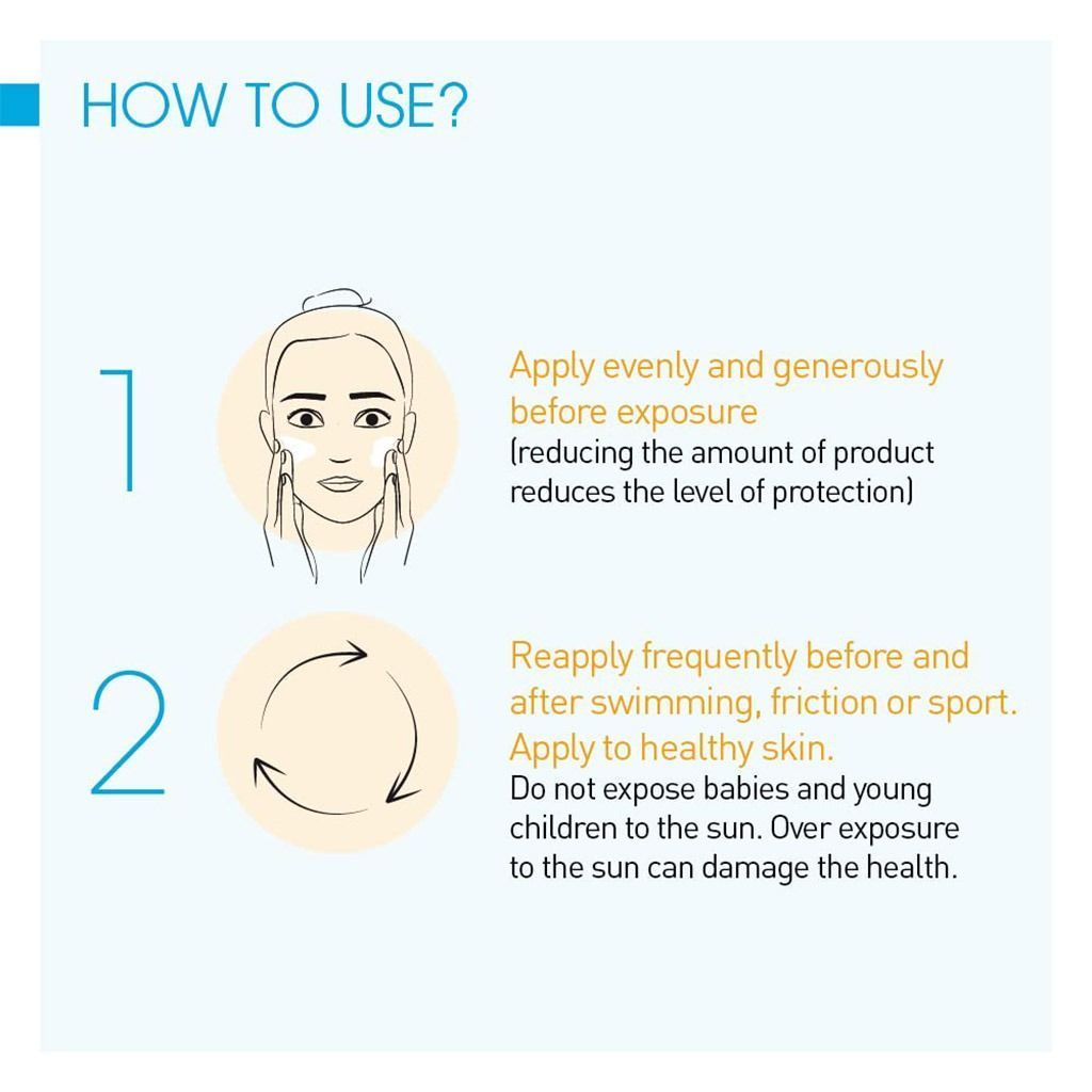 Bioderma Photoderm Fluide Water-Resistant Moisturizing Facial Sunscreen for Sensitive Skin SPF100 PA++++, 40ml product image 7