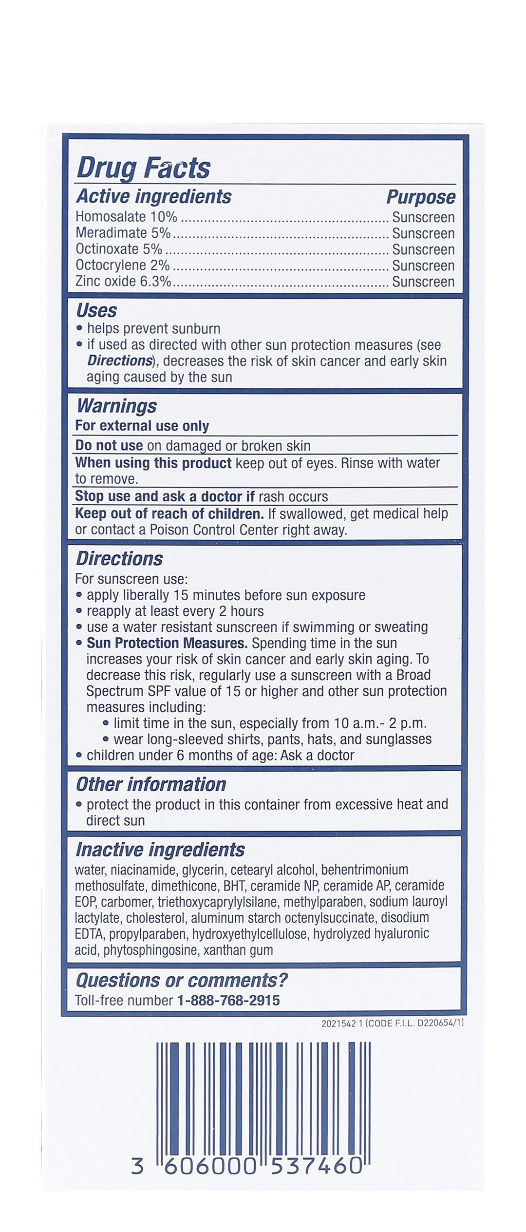 CeraVe AM Moisturizing Face Lotion with Ceramides, Niacinamide & Hyaluronic Acid SPF30, 89ml product image 3