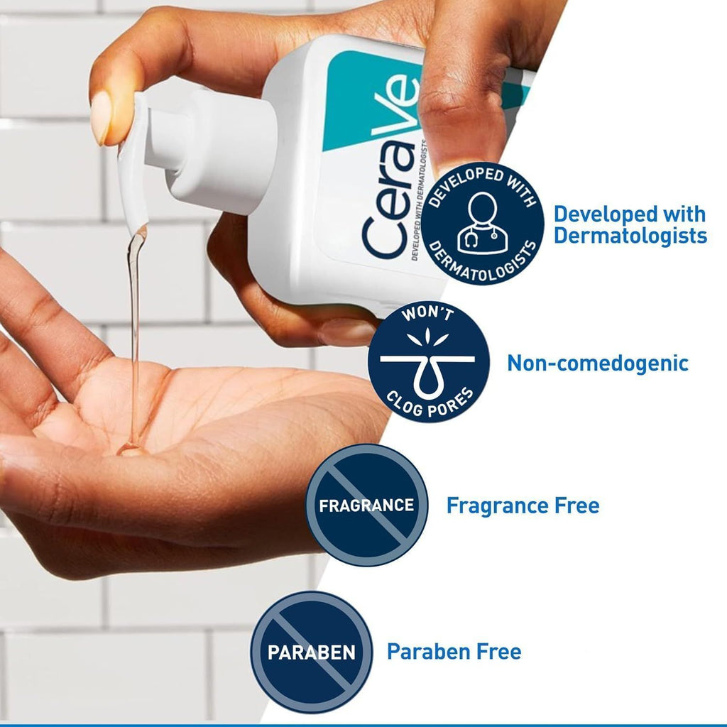 CeraVe Acne Control Facial Cleanser with Essential Ceramides, Hectorite Clay & Niacinamide, 237ml product image 3