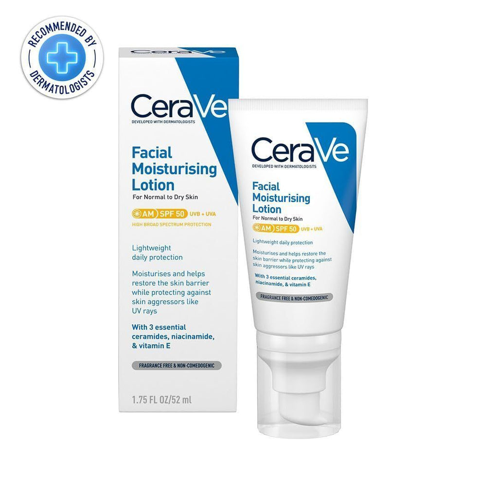 CeraVe Moisturizing Facial Day Lotion with Hyaluronic Acid, Niacinamide & Ceramides Normal to Dry Skin SPF30, 52ml product image 4