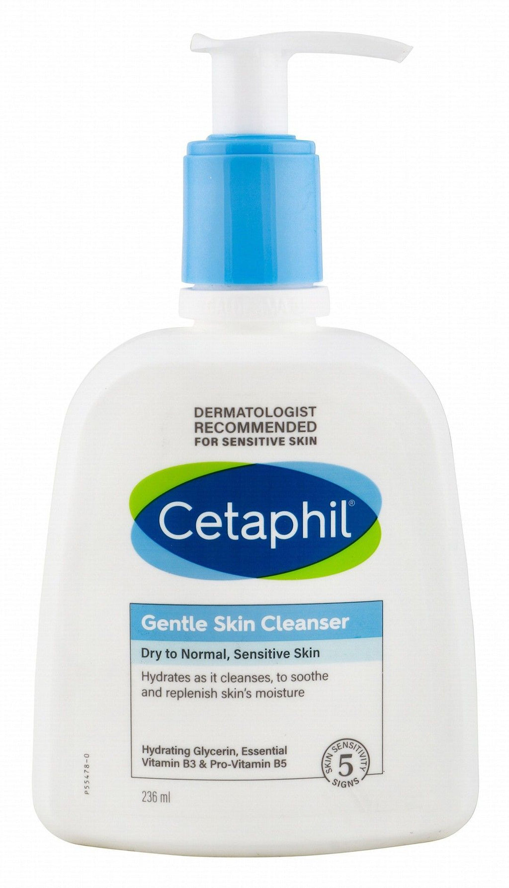 Cetaphil Hypoallergenic Hydrating, Soothing & Replenishing Face & Body Cleanser, 236ml product image