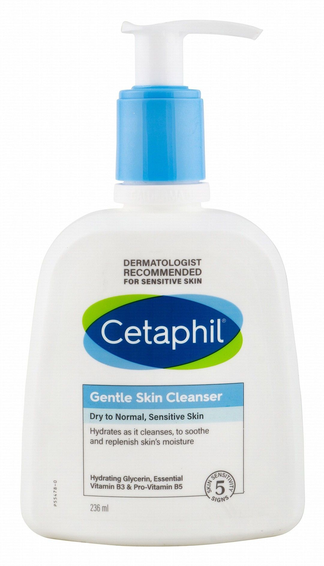 Cetaphil Hypoallergenic Hydrating, Soothing & Replenishing Face & Body Cleanser, 236ml product image