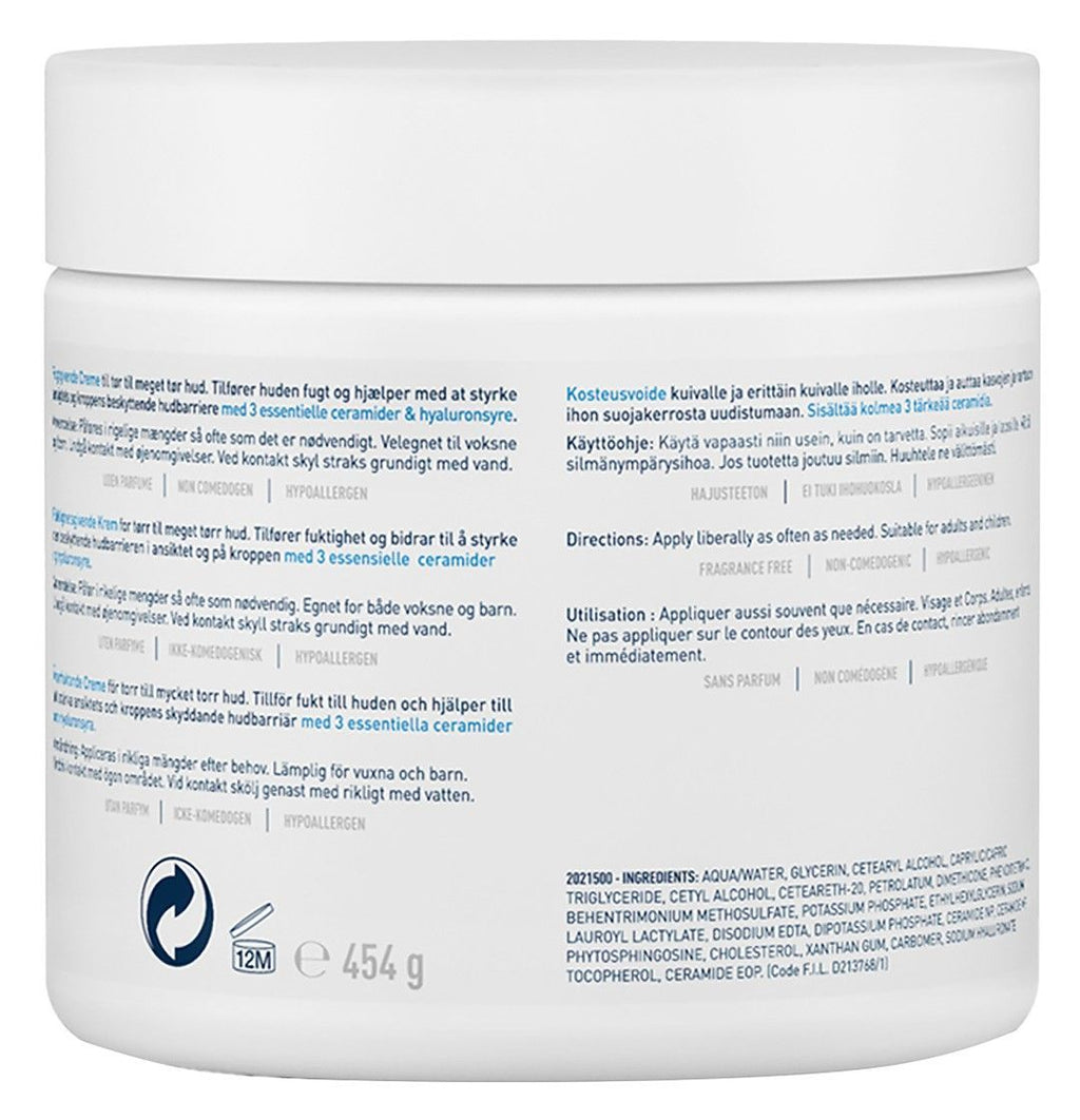 Cerave Moisturizing Cream Baume Hydrant, 454g product image 2
