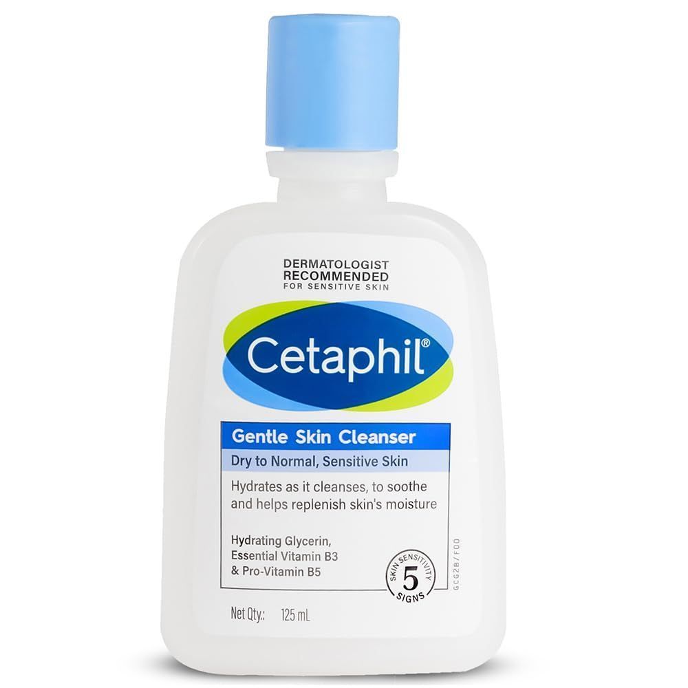 Cetaphil Hypoallergenic Face & Body Cleanser with Glycerin, Vitamin B3 & Pro-Vitamin B5 for Normal & Sensitive Skin, 118ml product image 4