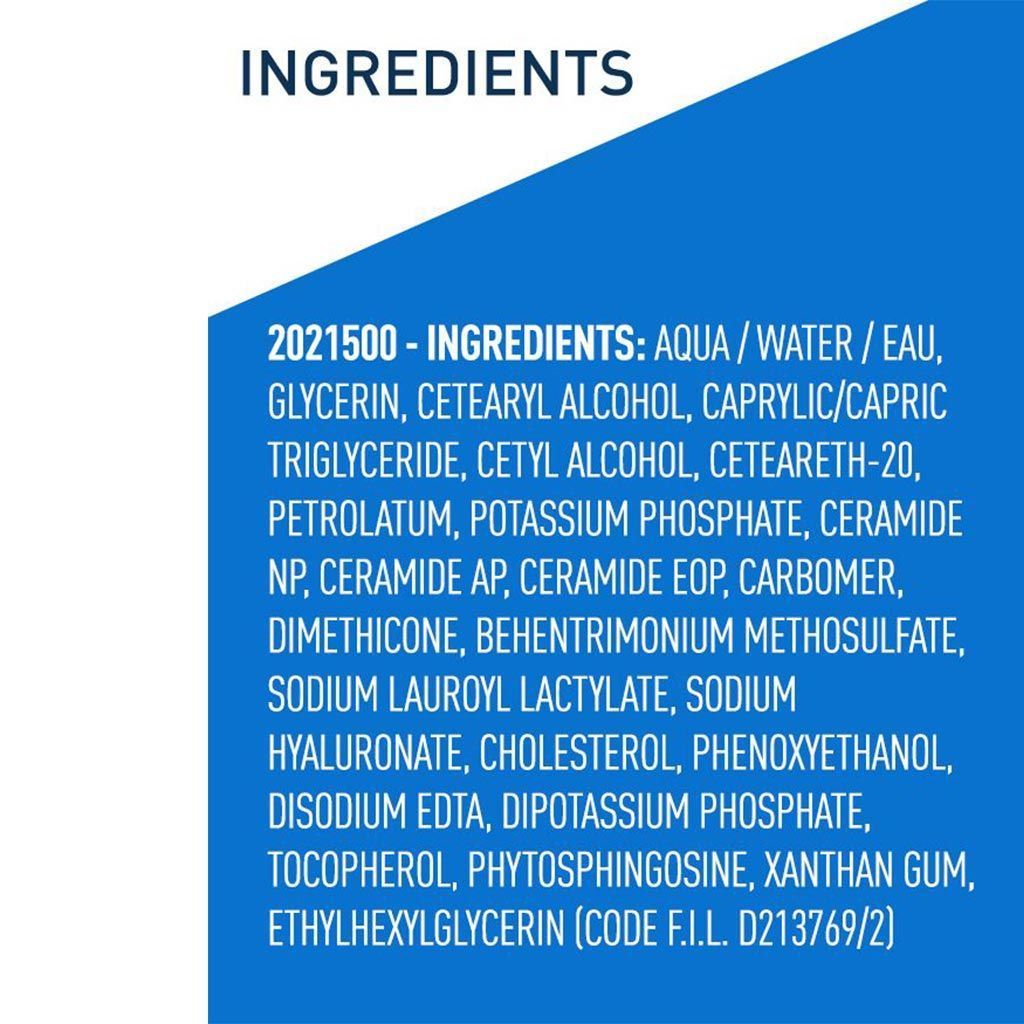 CeraVe Hypoallergenic Moisturizing Face & Body Cream with Ceramides & Hyaluronic Acid for Dry to Very Dry Skin, 340g product image 6