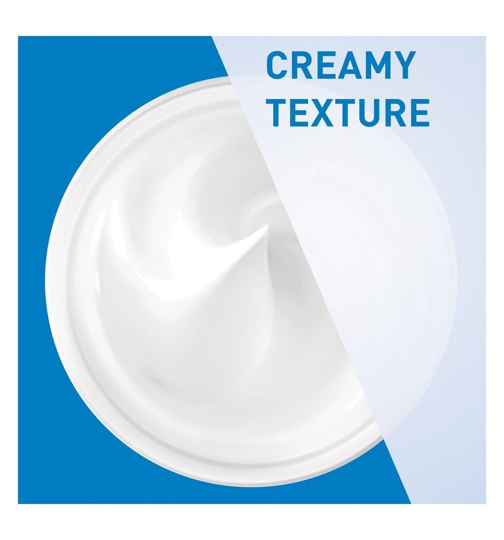 CeraVe Hypoallergenic Moisturizing Face & Body Cream with Ceramides & Hyaluronic Acid for Dry to Very Dry Skin, 340g product image 10