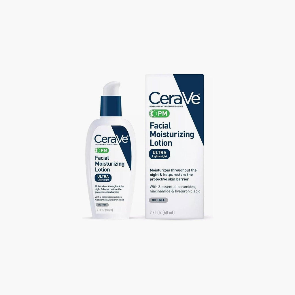 CeraVe Moisturizing Facial Night Lotion with Ceramides, Niacinamide & Hyaluronic Acid for Normal to Dry Skin, 60ml product image 3