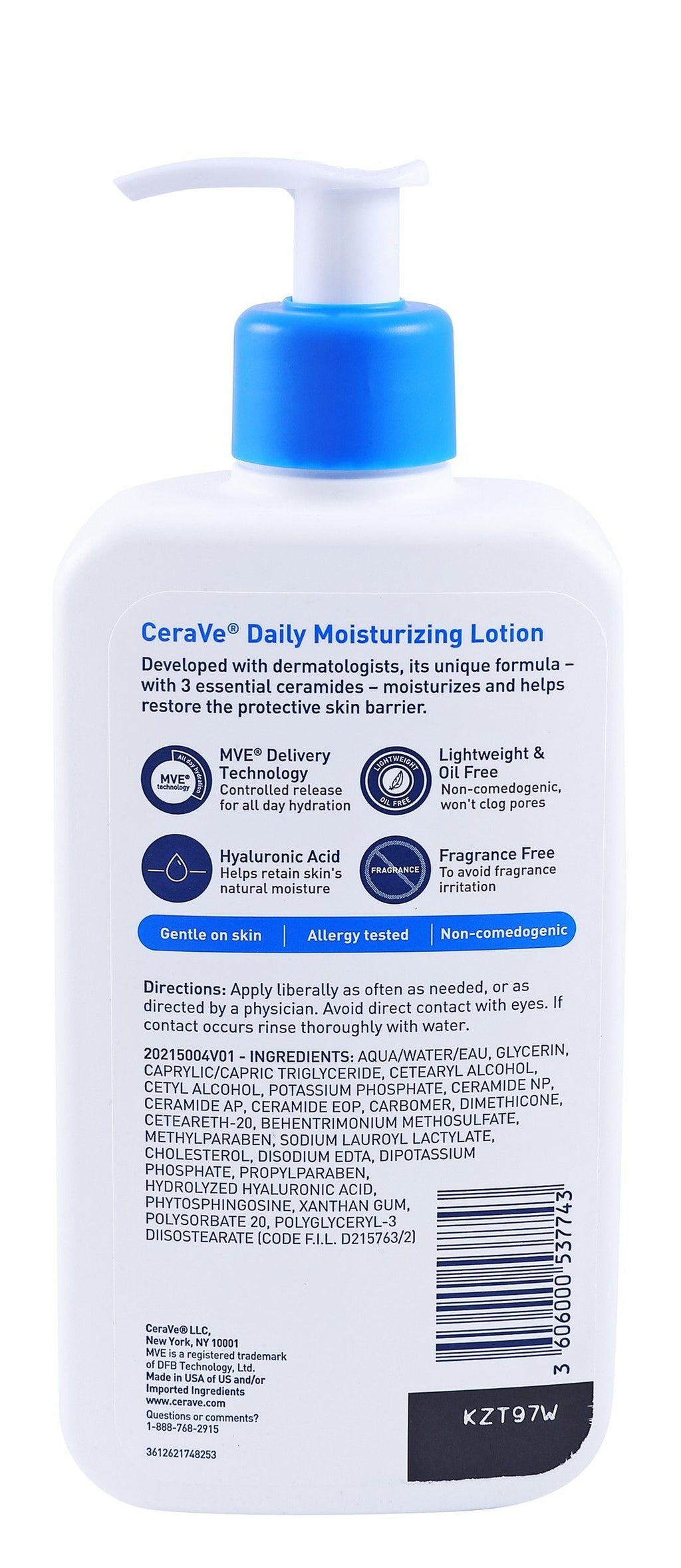 CeraVe Moisturizing Body Lotion with Ceramides & Hyaluronic Acid, 355ml product image 2