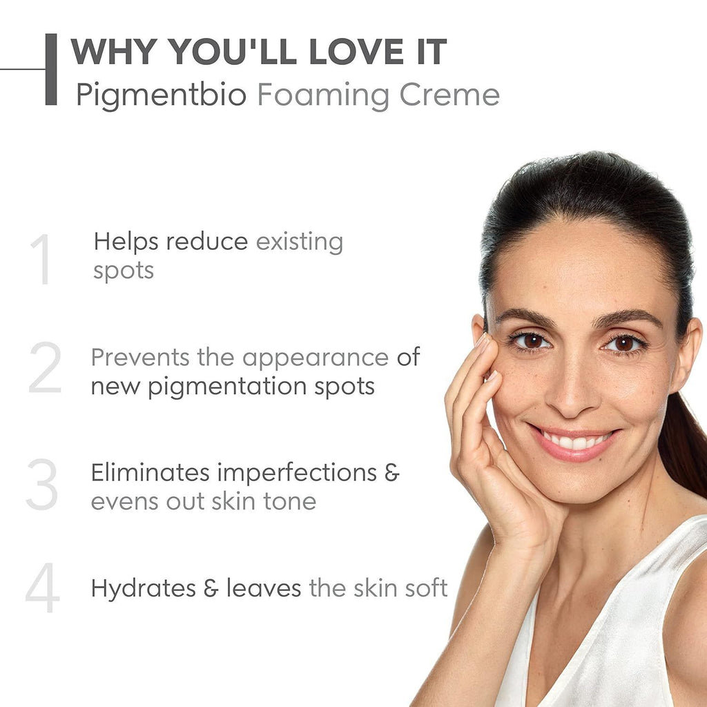 Bioderma Pigmentbio Face & Body Foaming Cream Cleanser for Dark Spots & Sensitive Skin, 200ml product image 4