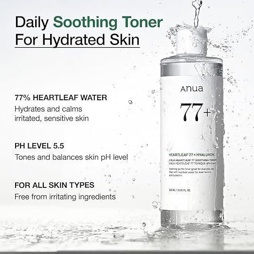 Anua Heartleaf 77% Soothing Facial Toner, 250ml product image 7
