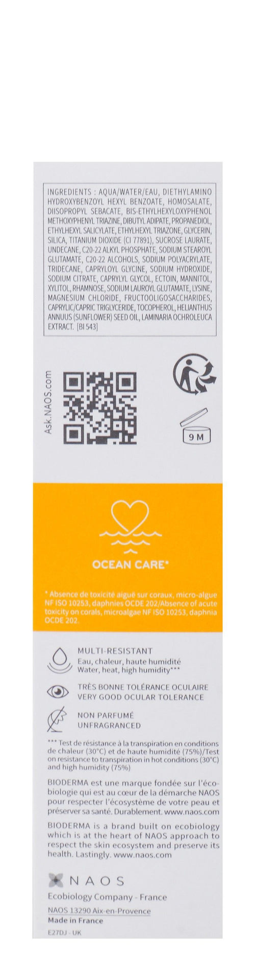 Bioderma Photoderm Water-Resistant Moisturizing Facial Sunscreen for Sensitive & Dry Skin SPF50+, 40ml product image 2