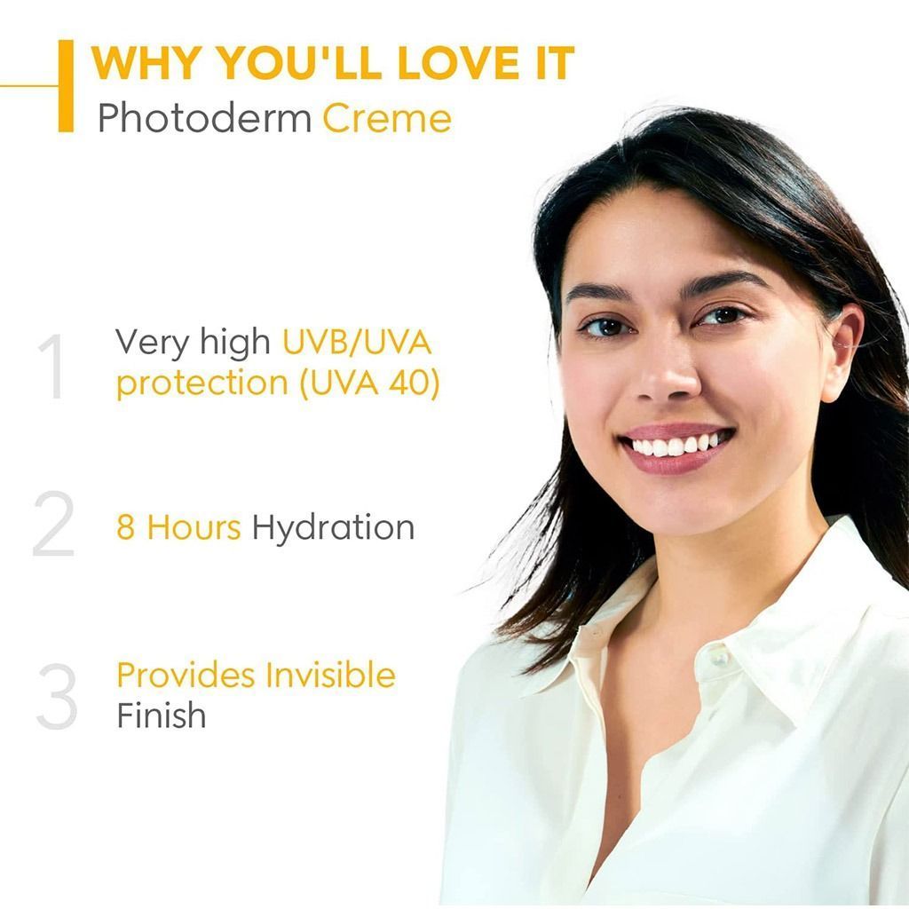 Bioderma Photoderm Water-Resistant Moisturizing Facial Sunscreen for Sensitive & Dry Skin SPF50+, 40ml product image 5
