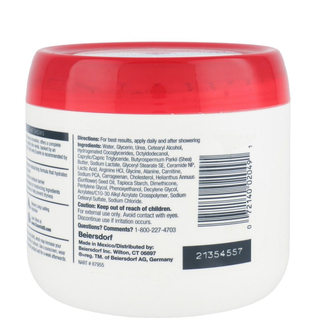 Eucerin Advanced Repairing & Moisturizing Cream with Ceramide for Very Dry Skin, 454g product image 2