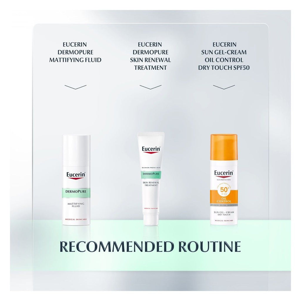 Eucerin DermoPurifyer Oil Control Facial Cleansing Gel for Blemish Prone Skin, 200ml product image 12