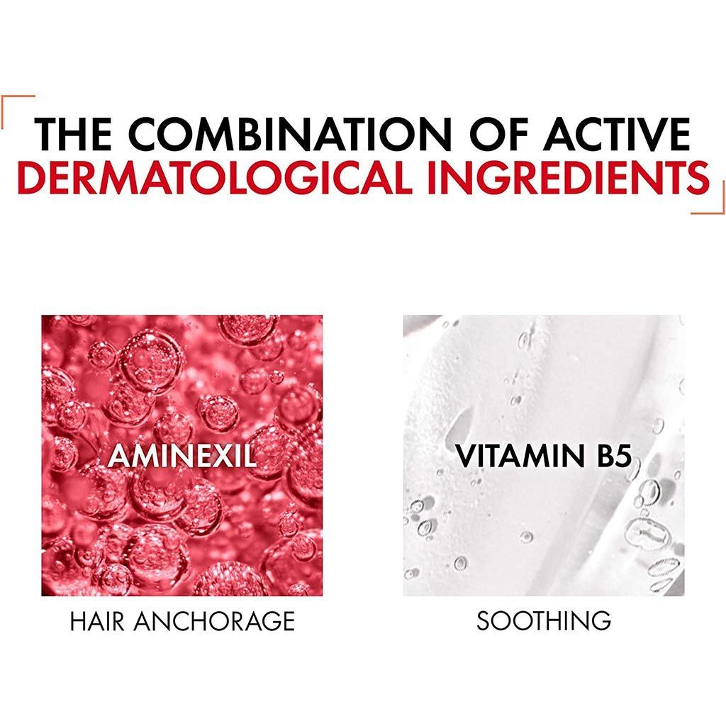 Vichy Dercos Energizing Anti-Hair Loss Shampoo with Aminexil, Vitamin B3, B5 & B6, 200ml product image 4
