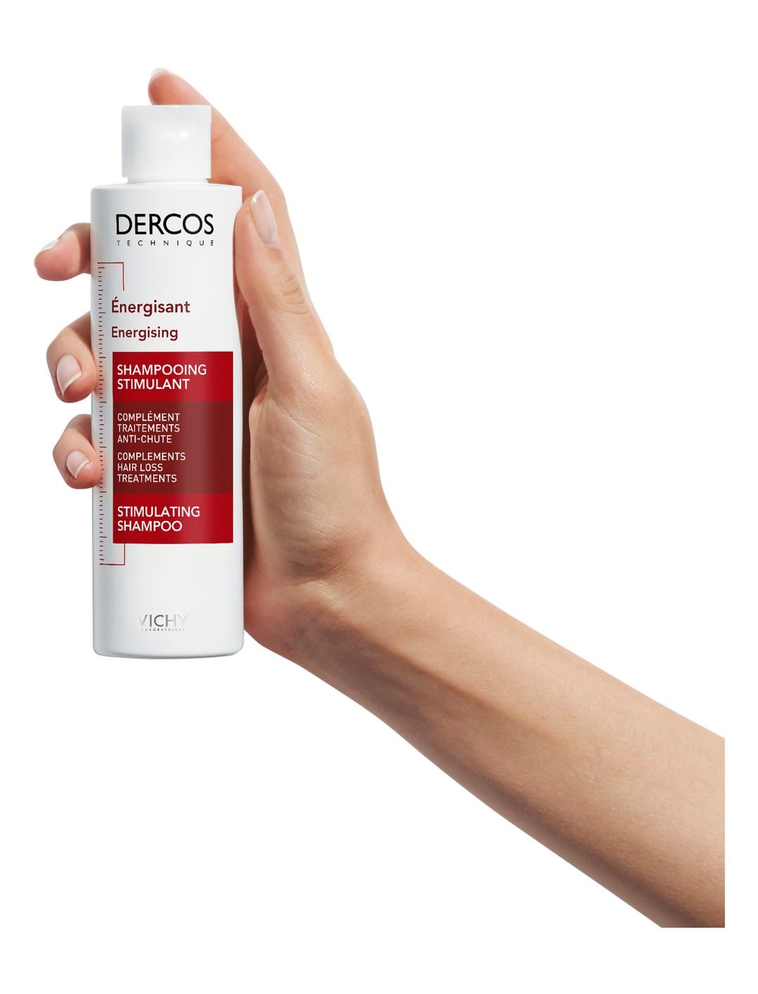 Vichy Dercos Energizing Anti-Hair Loss Shampoo with Aminexil, Vitamin B3, B5 & B6, 200ml product image 5