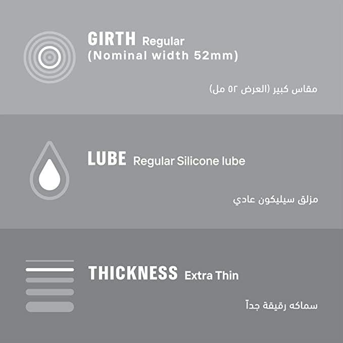 Durex Feel Ultra Thin Condoms, 3 Pieces product image 2