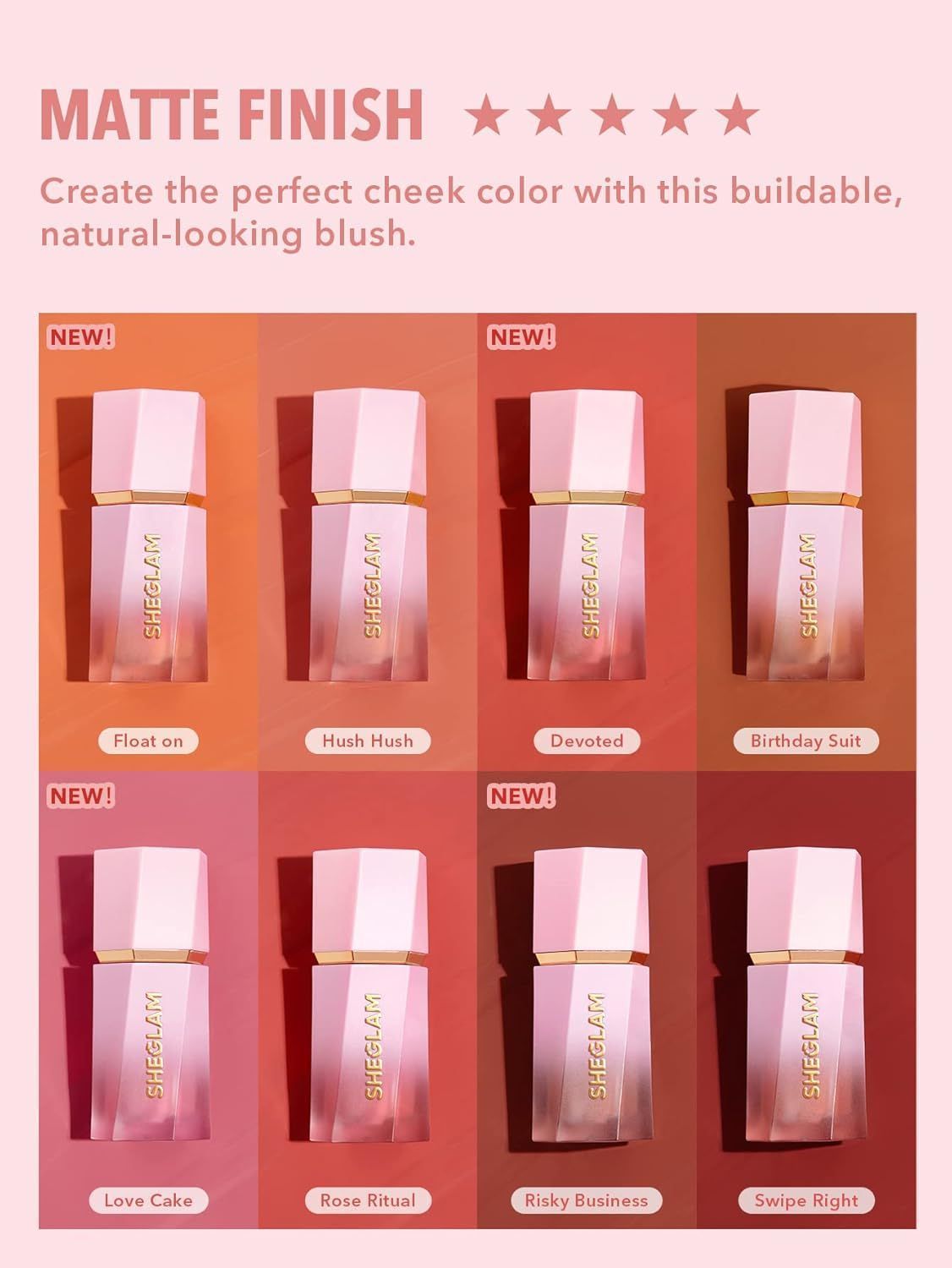 Sheglam Color Bloom Liquid Blush Petal Talk, 5.2ml product image 5