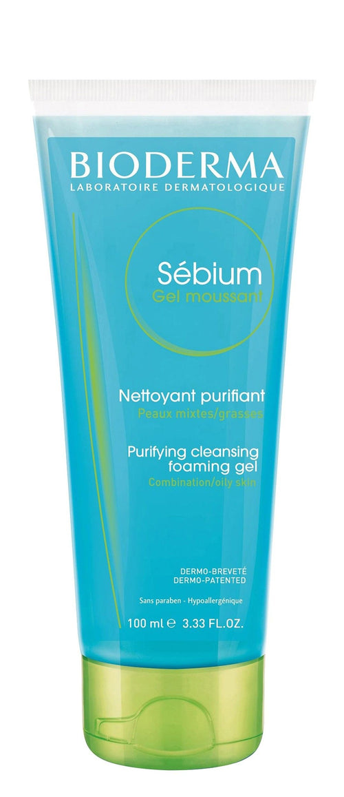 Bioderma Sebium Hypoallergenic Purifying & Cleansing Face Foaming Gel for Combination & Oily Skin, 100ml product image