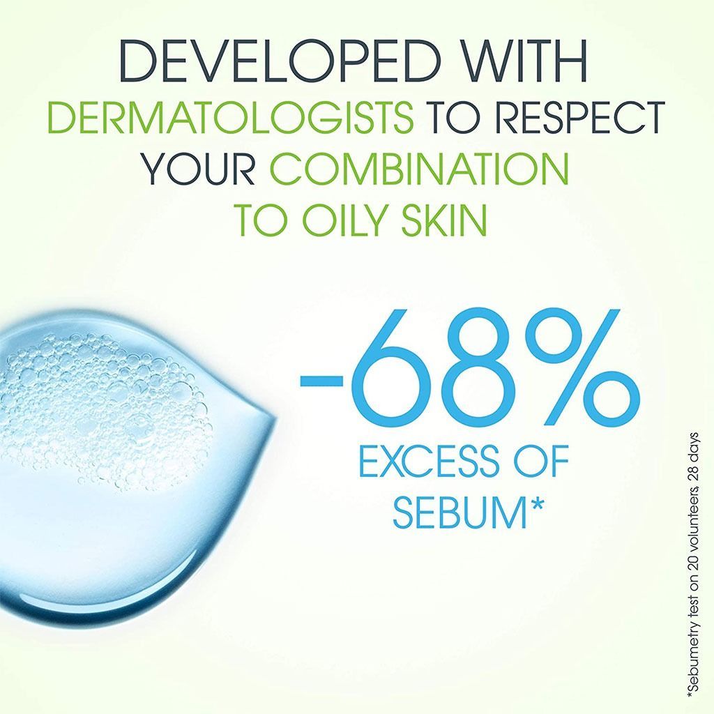 Bioderma Sebium Hypoallergenic Purifying & Cleansing Face Foaming Gel for Combination & Oily Skin, 100ml product image 3