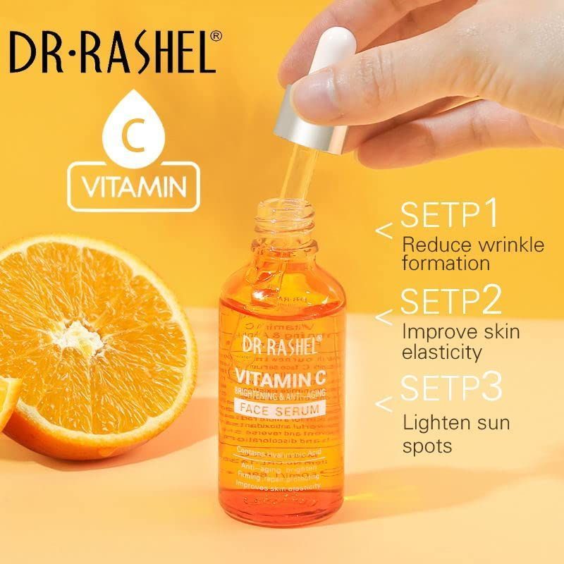 Dr. Rashel Anti-Aging, Brightening & Firming Face Serum with Vitamin C & Hyaluronic Acid, 50ml product image 3