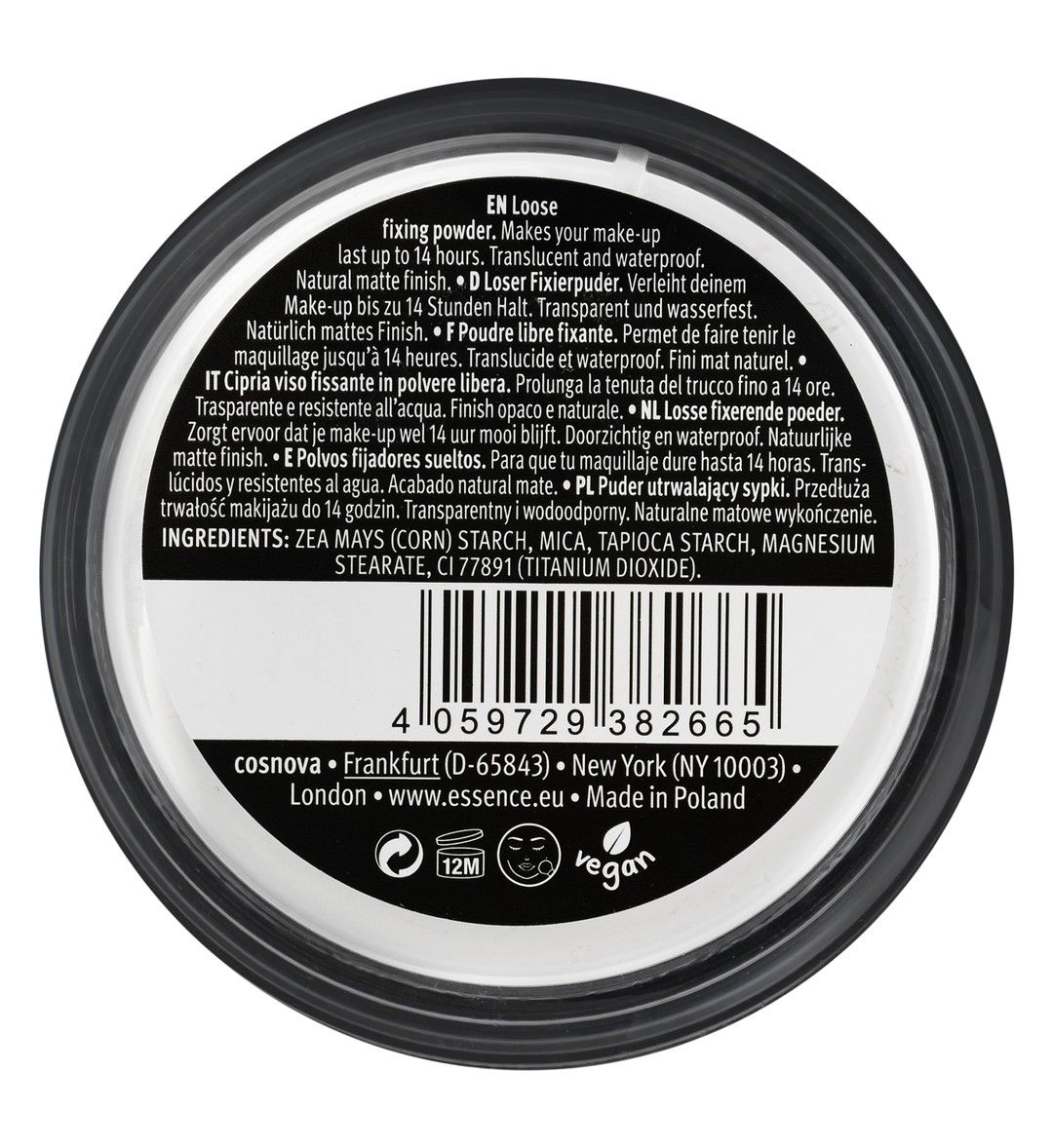Essence 14H Fix & Last Waterproof Matte & Blurring Loose Powder, 1 Piece product image 2