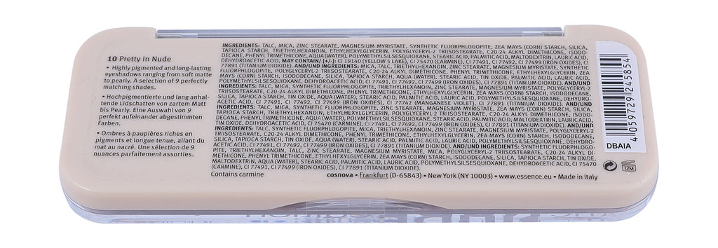 Essence The Nude Edition Eyeshadow Palette Pretty In Nude 10, 1 Piece product image 2