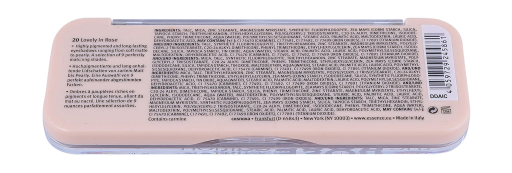 Essence The Rose Edition Eyeshadow Palette Lovely In Rose 20, 1 Piece product image 2