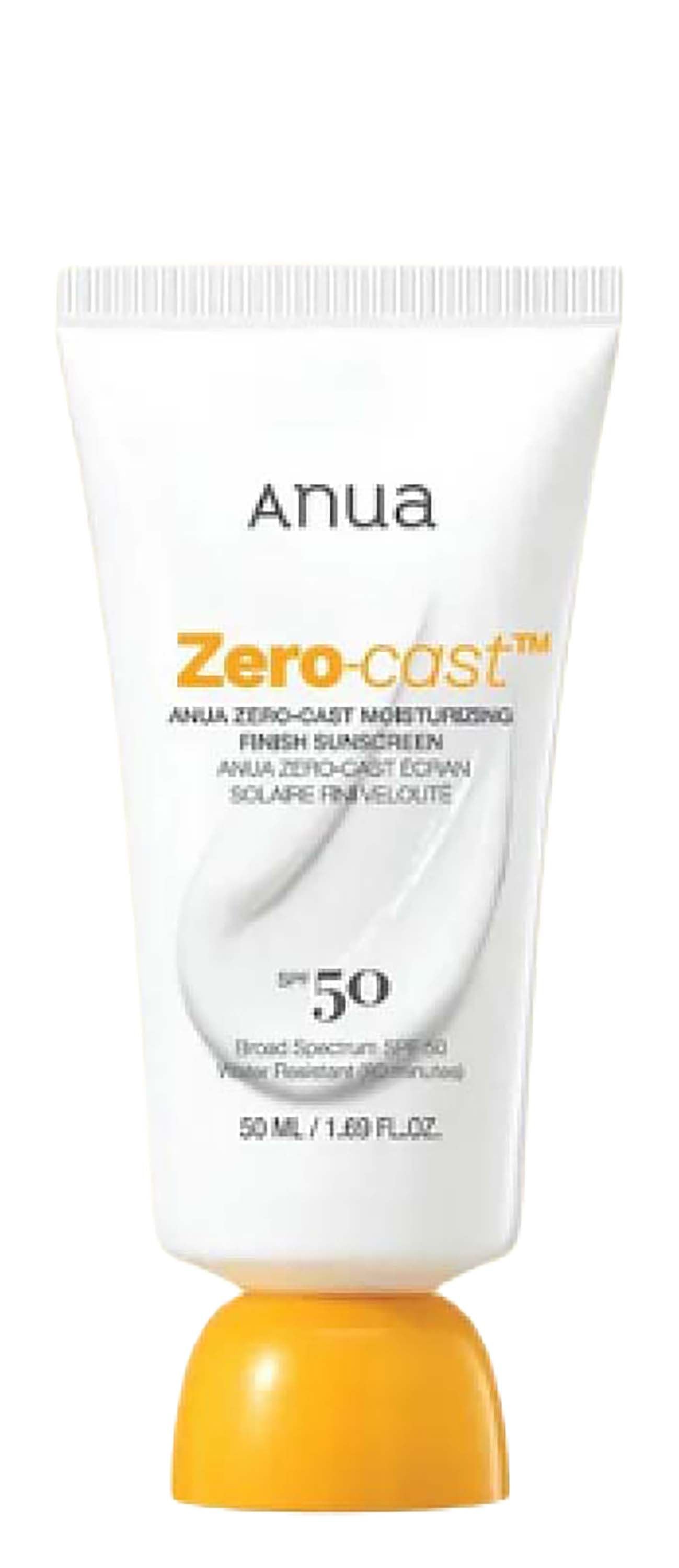 Anua Zero-Cast Moisturising Sun Screen SPF50+, 50ml product image