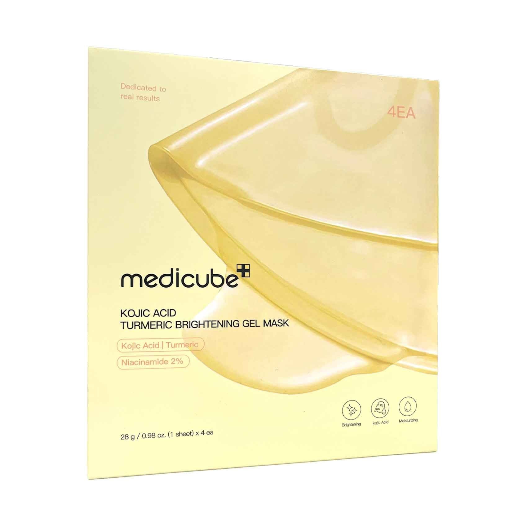 Medicube Kojic Acid Turmeric Gel Mask, 4 x 28g product image