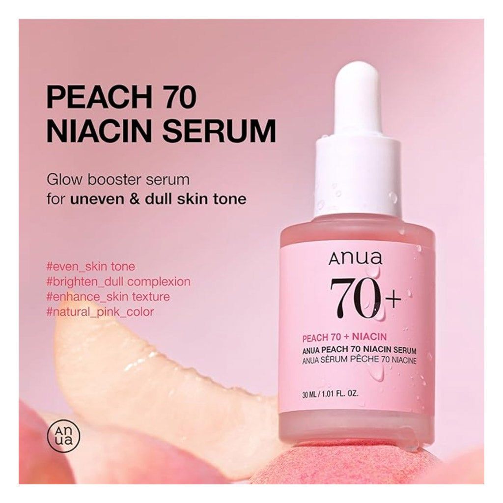 Anua Peach 70% Niacin Face Serum, 30ml product image 3