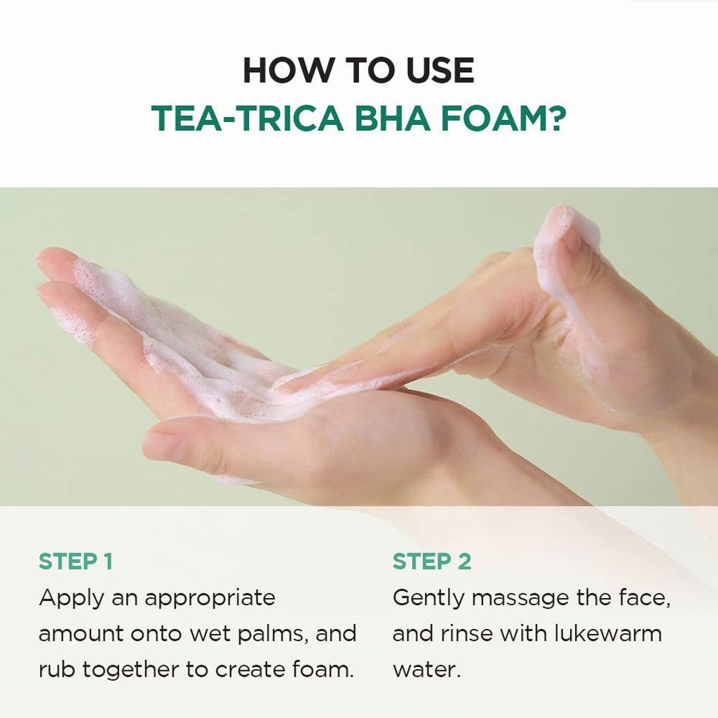 Madagascar Centella Tea-Trica Bha Foam, 125ml product image 4