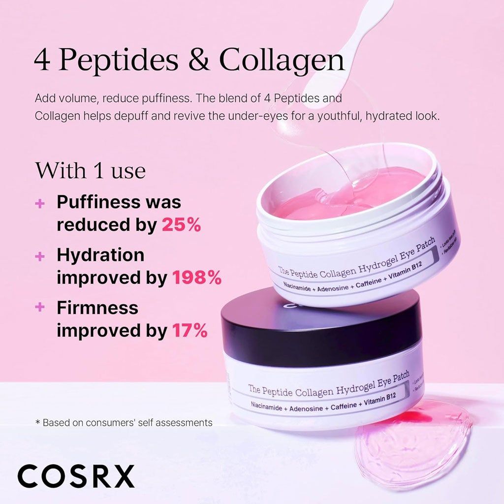 Cosrx The Peptide Collagen Hydrogel Eye Patch, 60 Pieces product image 5