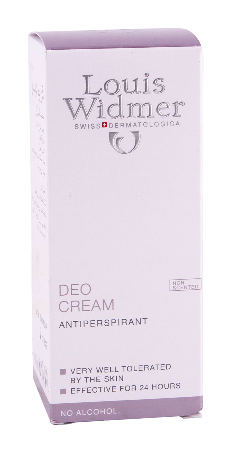 Louis Widmer Unscented Antiperspirant Deo Cream, 40ml