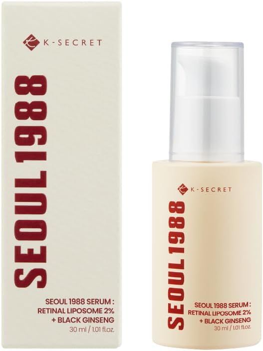 K-Secret Seoul 1988 Serum Retinal Liposome 2% + Black Ginseng, 30ml product image