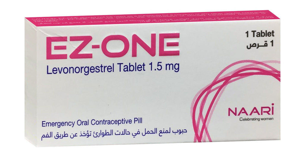 Ez-One 1.5mg Levonorgestrel Contraceptive Pill, 1 Tablets product image