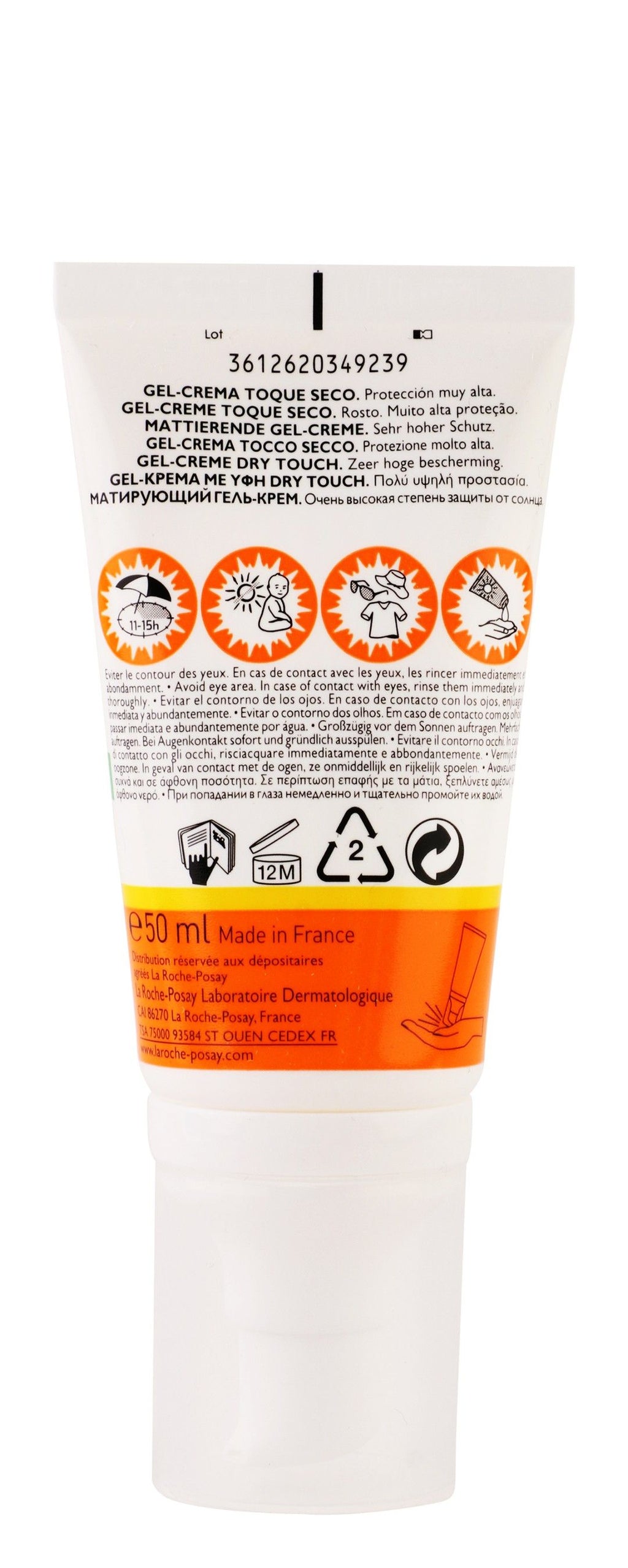 La Roche-Posay Anthelios XL Anti-Shine Dry Touch Sunscreen for Sensitive & Sun Intolerant Skin SPF50+, 50ml product image 2