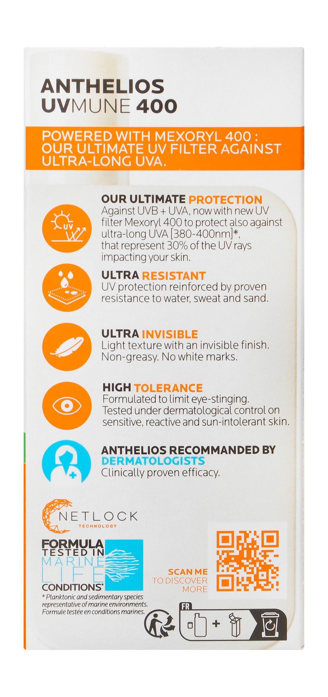 La Roche-Posay Anthelios Uvmune 400 Invisible Oil Control Facial Sunscreen for Sensitive & Oily Skin SPF50+, 50ml product image 2