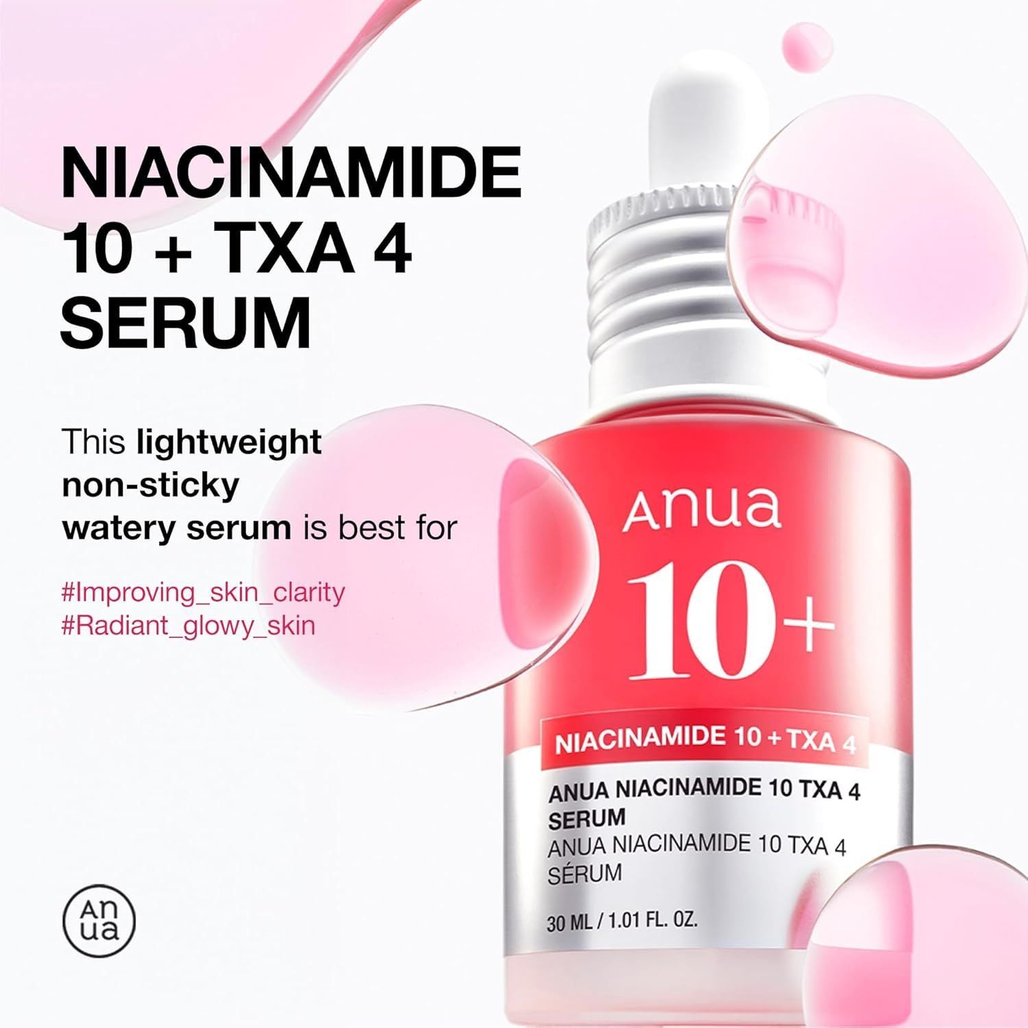 Anua 10+ Niacinamide Serum, 30ml product image 4