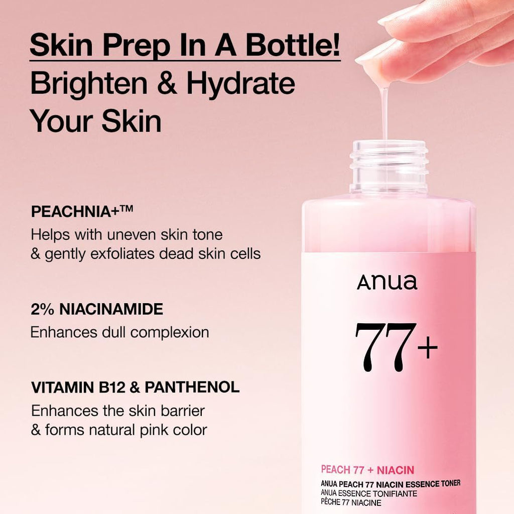 Anua Peach 77 Niacin Essence Toner, 250ml product image 5