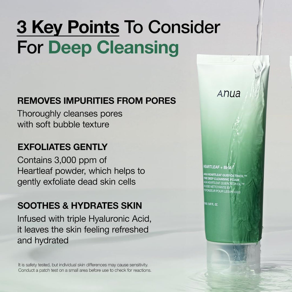 Anua Heartleaf Quercetinol Pore Deep Cleansing Foam product image 5