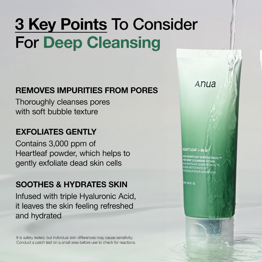 Anua Heartleaf Quercetinol Pore Deep Cleansing Foam product image 5