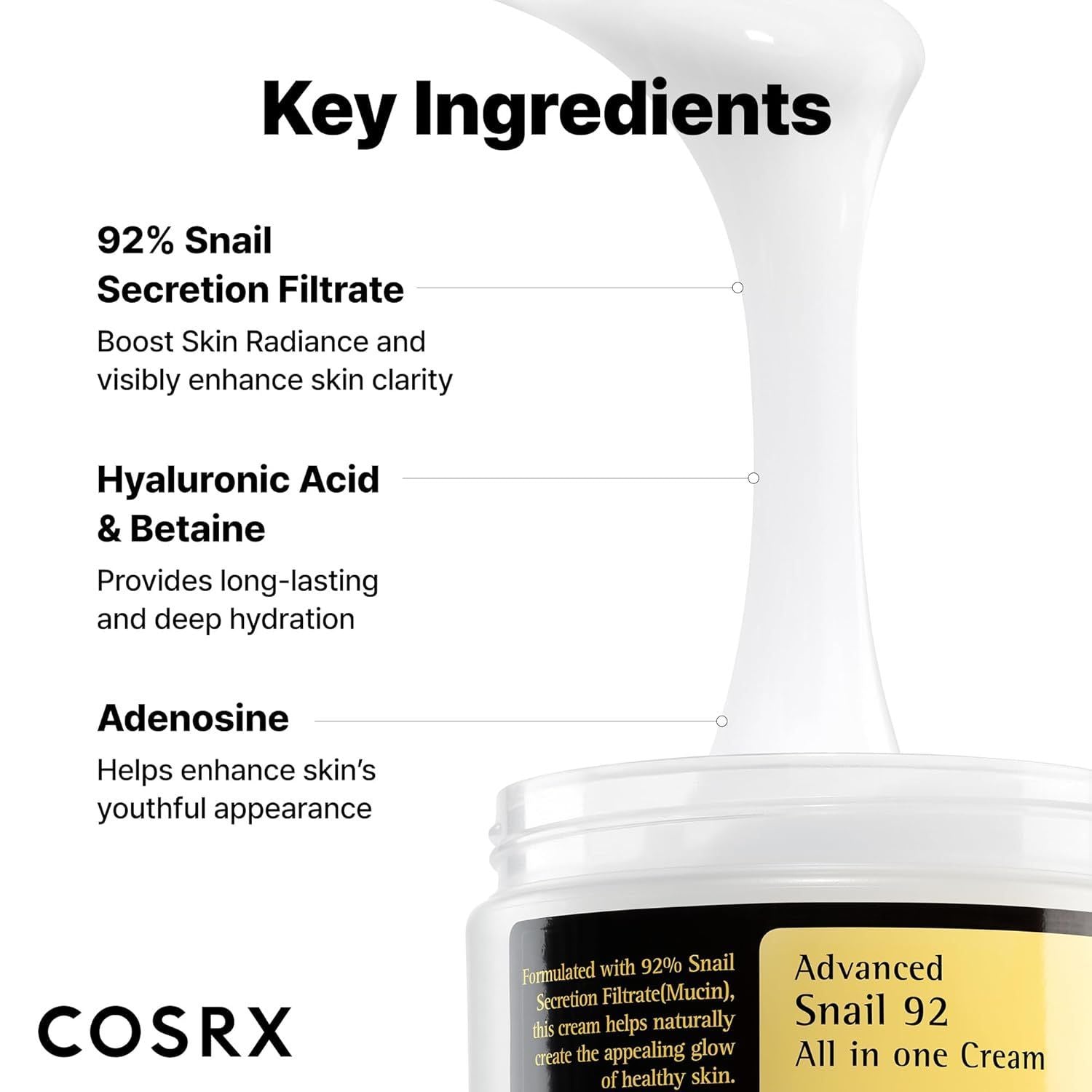 Cosrx Advanced Snail 92 All In One Cream, 100g product image 5