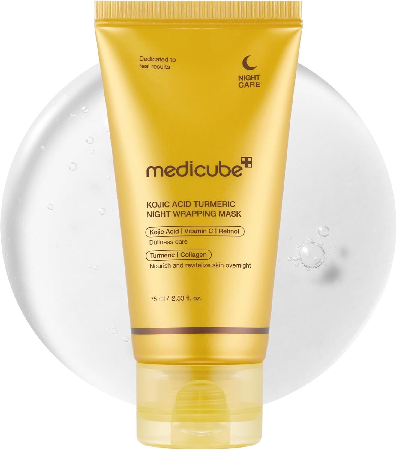 Medicube Kojic Acid Turmeric Night Wrapping Mask, 75ml product image